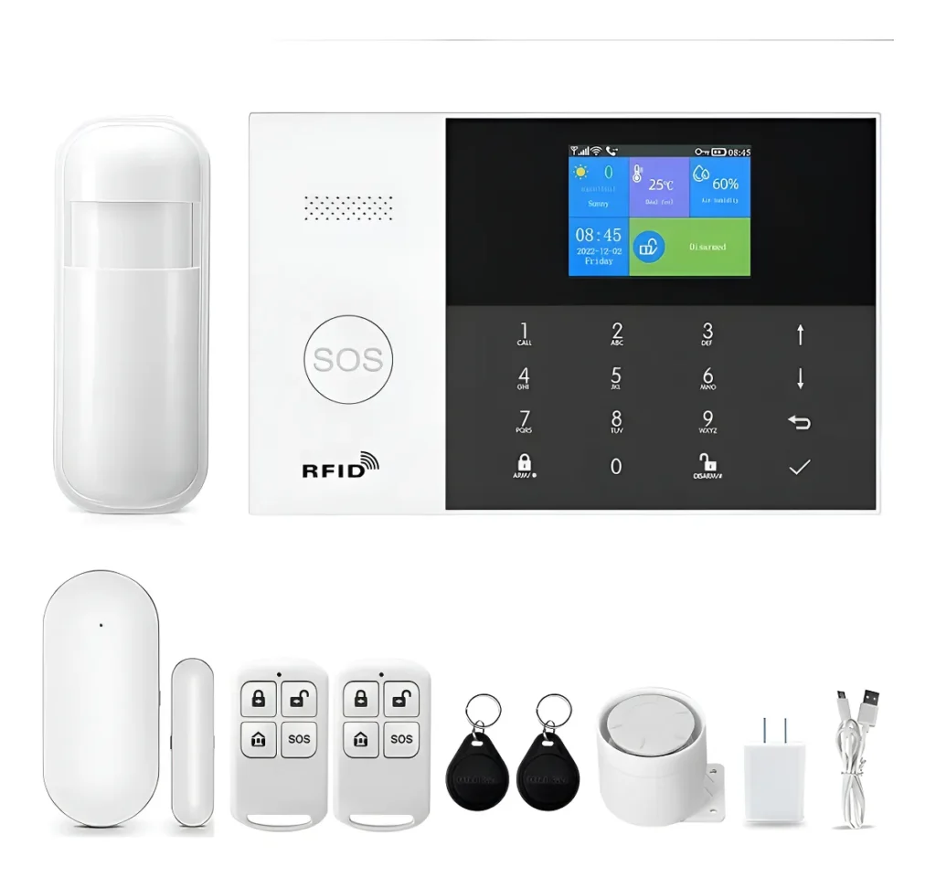 Kit Sistema Alarma De Seguridad De Casa Wifi 4g